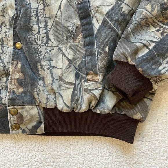 Vintage Swingster 90s Faded Real Tree Camo Button Up Jacket - Picture 2 of 7